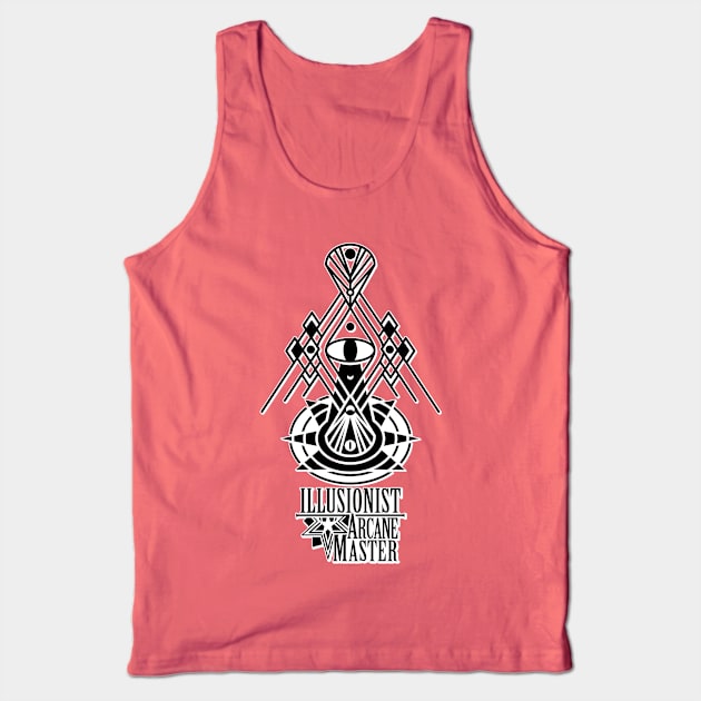 Illusionist arcane master Tank Top by FallingStar